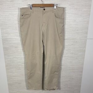 Linksoul Men's Khaki Chinos Crosby 5 pocket Sz. 38R